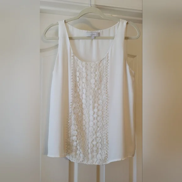 Anne Taylor LOFT sleeveless blouse - Picture 2 of 5